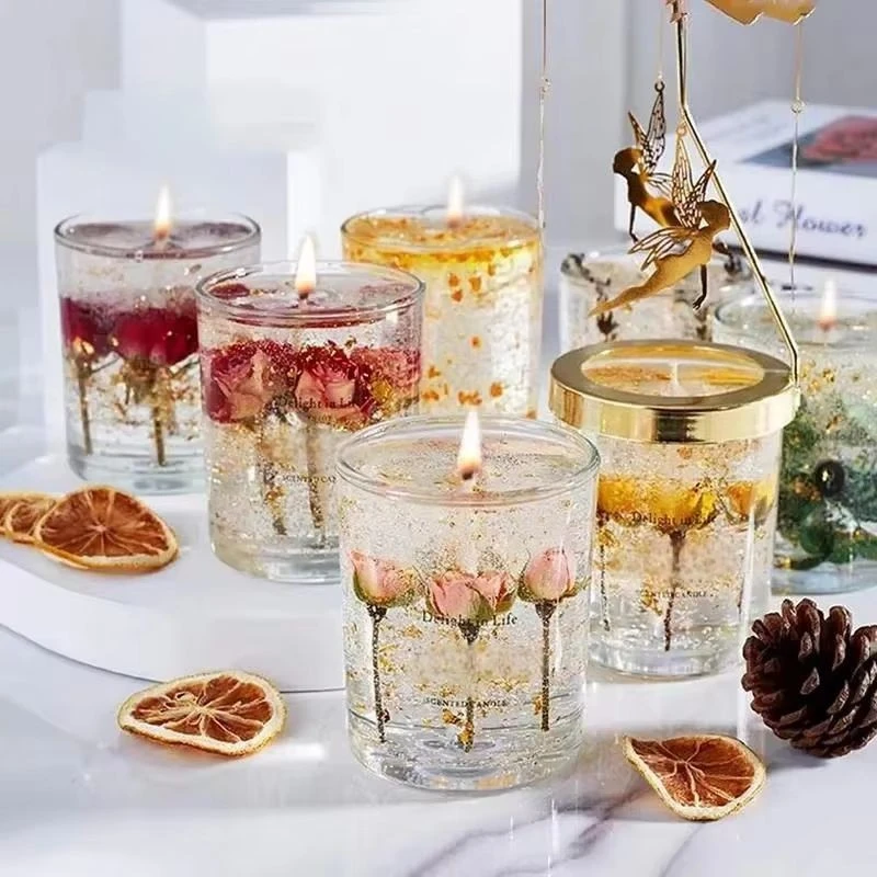classic Rose Essential Oil Candle